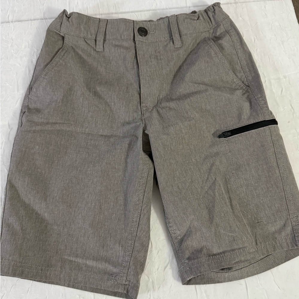 Boys Gray Casual Shorts